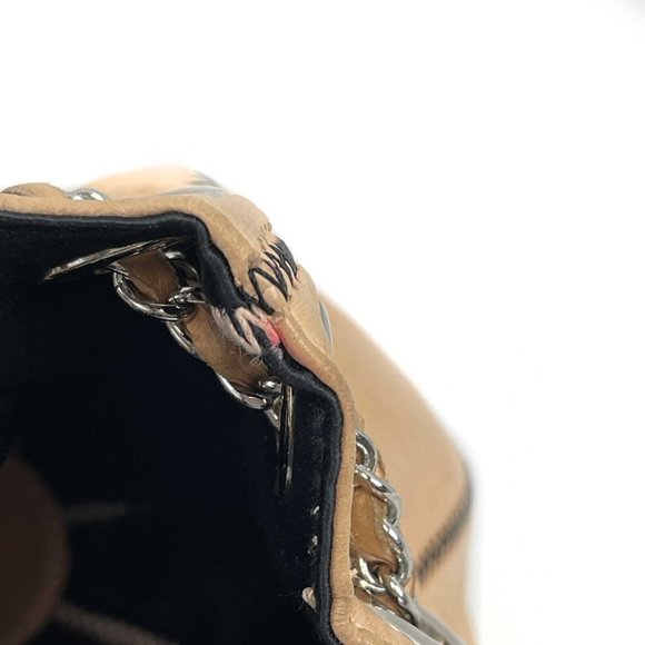 Chanel Reversible Mini  Sac Cordon Peach Handbag - Picture 11 of 13